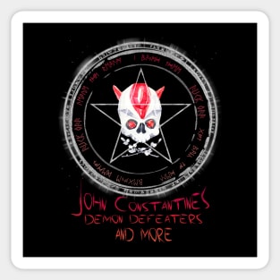 Constantine's Demon Defeaters Sticker